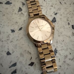 Michael Kors Runway Rose- Gold Wrist Watch for Women